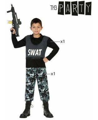 Kostium dla Dzieci Policja SWAT (2 pcs)