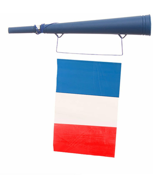 Trąbka z Flagą Francji