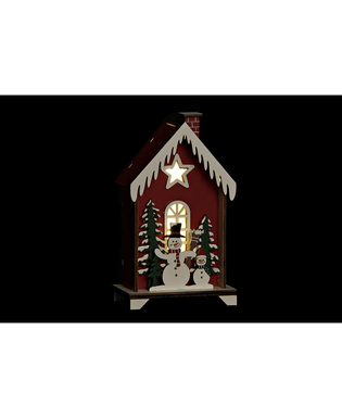 ozdoby świąteczne DKD Home Decor Drewno (2 pcs) (9.5 x 5.5 x 16 cm)