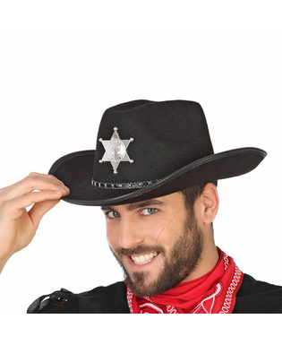 Kowbojski kapelusz Czarny