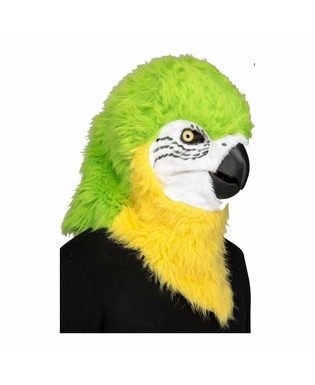 Tusz My Other Me Kolor Zielony Jeden rozmiar Papuga Dorosłych Przyłączona żuchwa