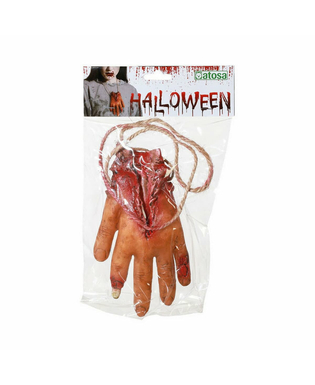 Naszyjnik Halloween Ręka