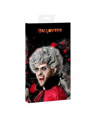 Peruka na Halloween Szary