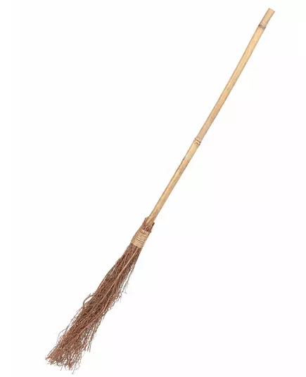 Drewniana miotła wiedźmy 88cm