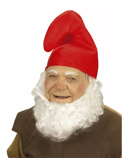 Czerwony kapelusz elfa dla dorosłych