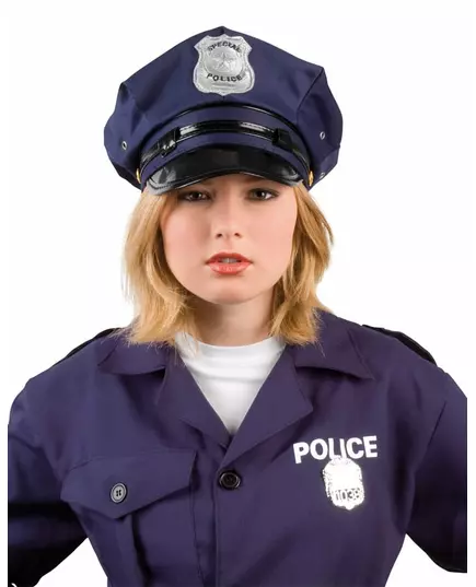 Czapka policjanta dla dorosłych
