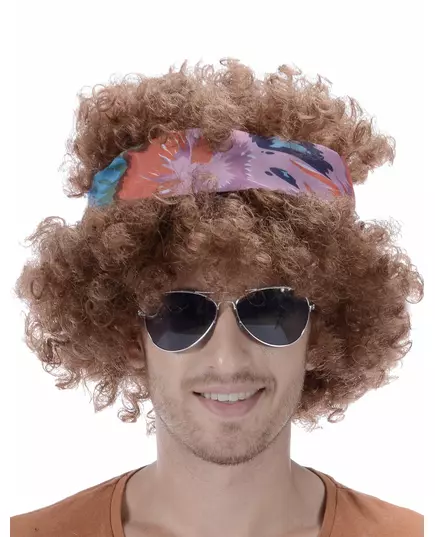Peruka afro hipisowska męska - 130g