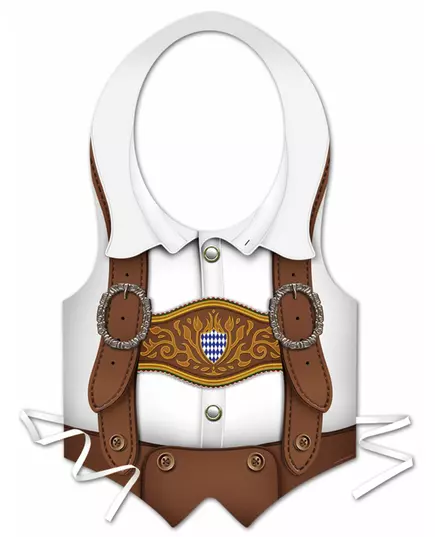 Bawarski plastikowy fartuch męski