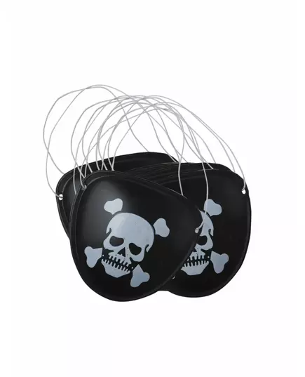 6 Plastikowa piracka przepaska na oko