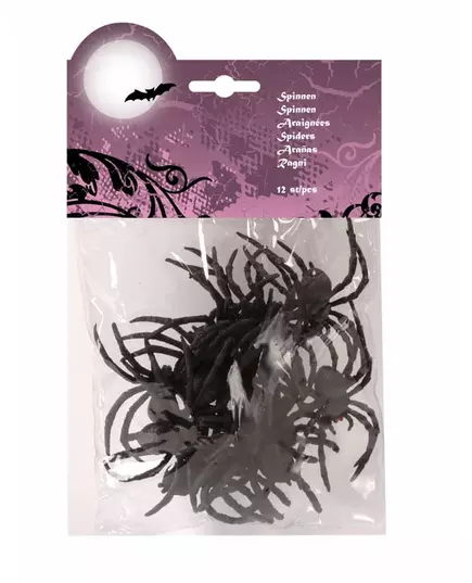 12 Halloweenowych Pająków