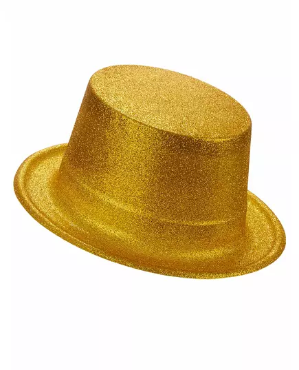 Plastikowy cylinder dla dorosłych ze złotym