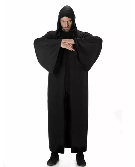 Halloweenowa męska długa peleryna z kapturem