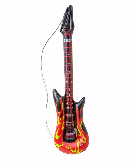 Nadmuchiwana płonąca gitara rockowa 105cm