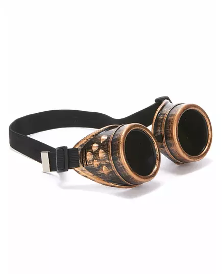 Okulary dla dorosłych steampunkowe miedziane okulary lotnicze