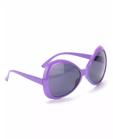 Fioletowe okulary disco dla dorosłych
