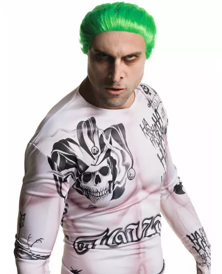 Męska peruka Jokera Suicide Squad