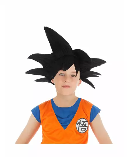 Czarna peruka Goku Saiyan Dragon ball Z™ dziecko