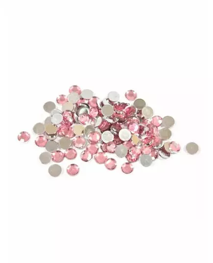 100 małe okrągłe różowe złoto na stół konfetti 0.6cm 10g
