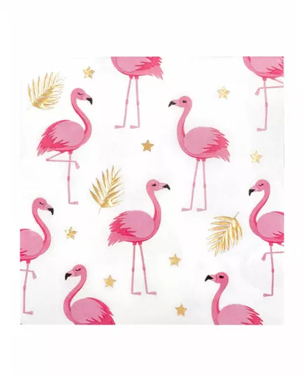 20 serwetek Flamingo Tropic 33 x 33 cm