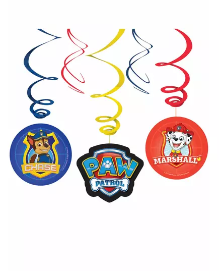 6 Wiszące Dekoracje Psi Patrol™