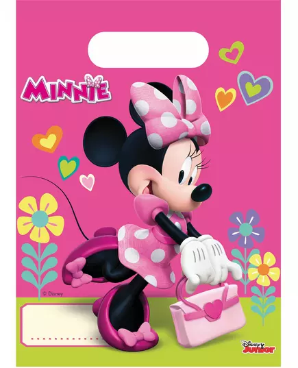 6 torebek prezentowych Minnie Happy