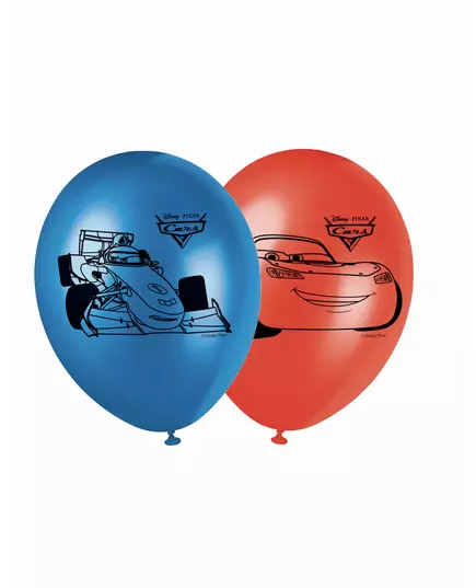 8 balonów lateksowych Cars™