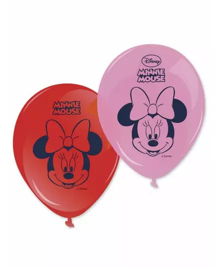 8 balonów z nadrukiem Minnie™ 28cm