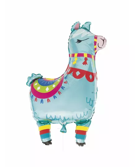 Balon foliowy Giant Blue Lama 90cm