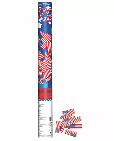 Flaga USA konfetti armata 60cm