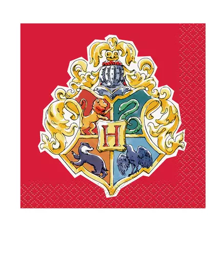 16 małych serwetek Harry Potter™ 25 x 25 cm