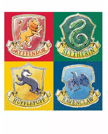 16 serwetek Harry Potter™ 33 x 33 cm
