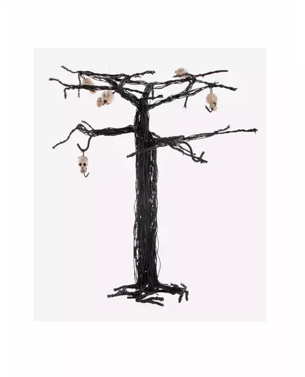 Halloweenowe drzewo z czaszkami 28 cm