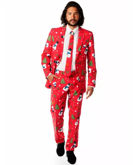 Kostium Pan Bałwan Opposuits™ dla mężczyzn, Rozmiar: Medium (EU 48-50)