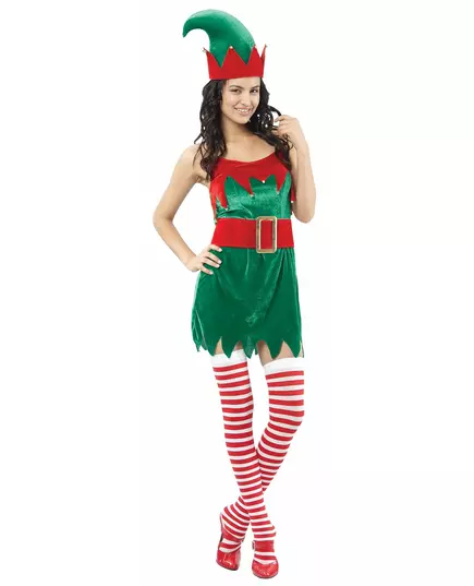 Kostium seksowny świąteczny elf dla kobiet, Rozmiar: Medium/Large
