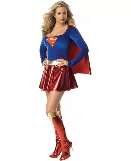 Kostium seksowna Supergirl™ damski, Rozmiar: Small