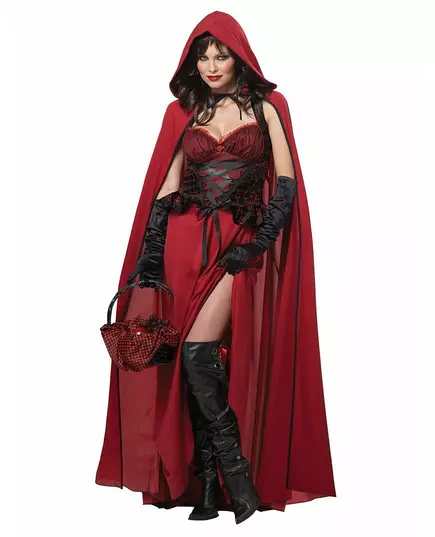 Zły Czerwony Kapturek – kostium na Halloween, Rozmiar: Small (38/40)