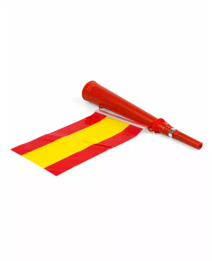 Trąbka kibica z flagą Hiszpanii