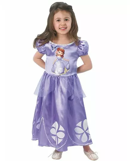 Klasyczny kostium Disney Princess Sofia dla dziewczynek, Rozmiar: 3-4 lat (90 to 104 cm)