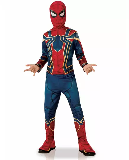 Kostium Klasyczny Żelazny Pająk Infinity War™ dla chłopca, Rozmiar: 3-4 lat (90 to 104 cm)