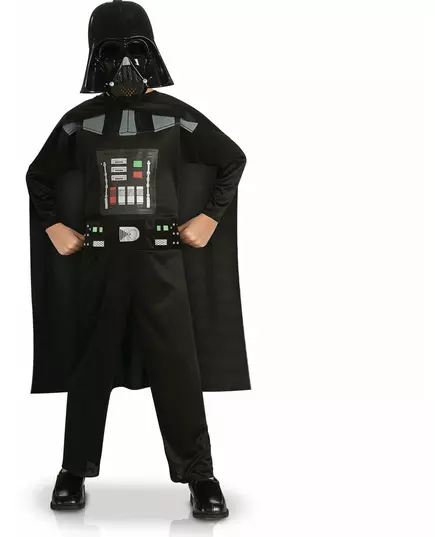 Klasyczny kostium Dartha Vadera Star Wars™ dla chłopców, Rozmiar: 7-8 lat (122 to 128 cm)