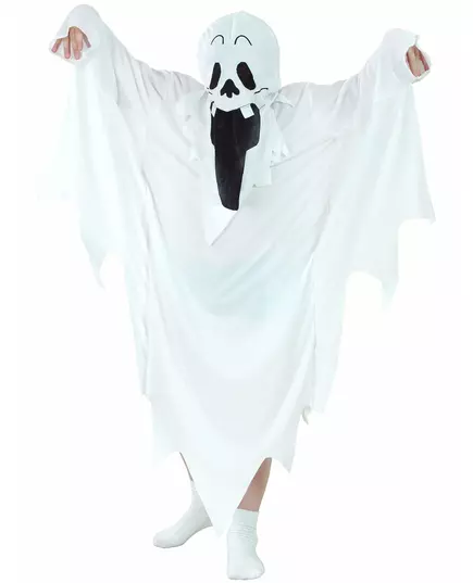 Kostium ducha Halloween dla dzieci, Rozmiar: 4-6 lat (110-120 cm)