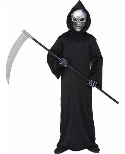 Kostium Ponurego Żniwiarza dla dzieci na Halloween, Rozmiar: 5-7 lat (128 cm)