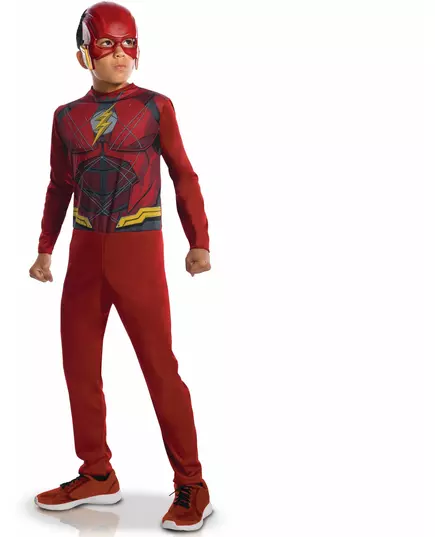 Kostium Flash Justice League™ dla chłopców, Rozmiar: 7-8 lat (122 to 128 cm)