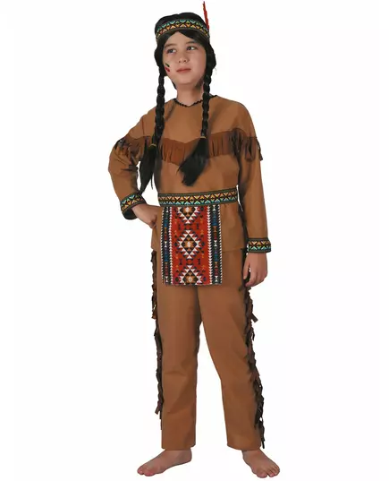 Strój indiańskiego chłopca, Rozmiar: 7-9 lat(120-130 cm)