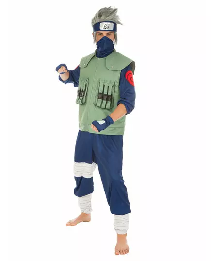 Kostium Kakashi Hatake Naruto™ dla mężczyzn, Rozmiar: Large