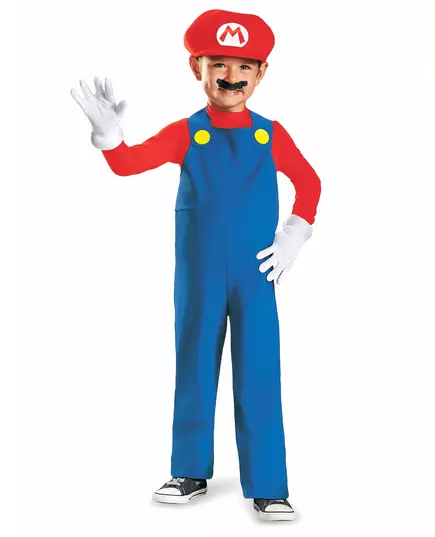 Kostium Mario™ dla dzieci, Rozmiar: 3-4 lat (97 - 109 cm)