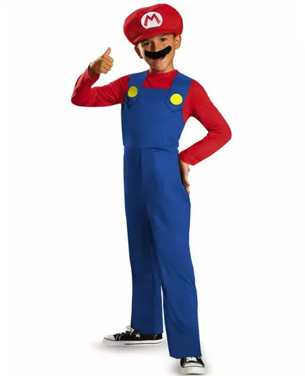 Kostium Mario™ Kombinezon dla dzieci, Rozmiar: 5-6 lat (109 - 126 cm)