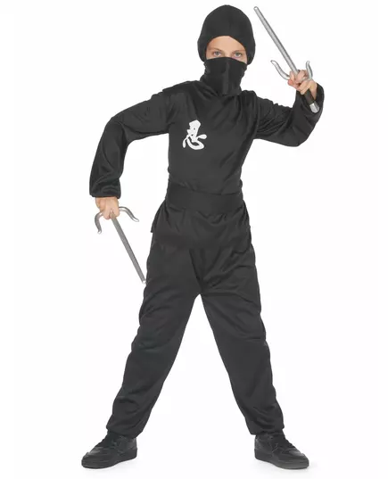 Kostium komandosa ninja dla chłopca, Rozmiar: 4-6 lat (110-120 cm)