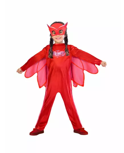Kostium Sowa PJ Masks™ dla dzieci, Rozmiar: 2-3 lat (94-98 cm)