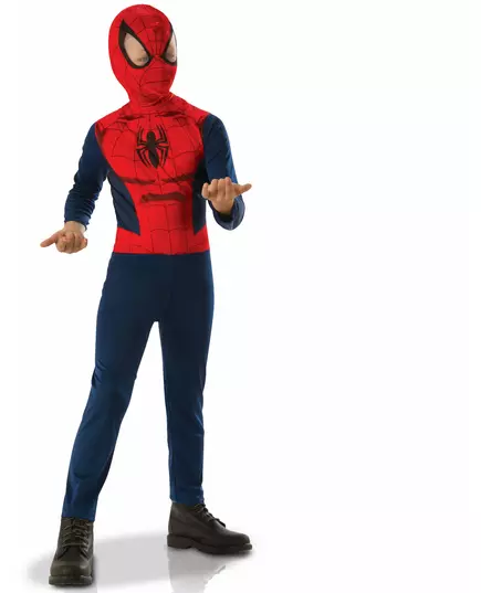 Klasyczny kostium Spidermana™ dla chłopca, Rozmiar: 5-6 lat (110 to 116 cm)